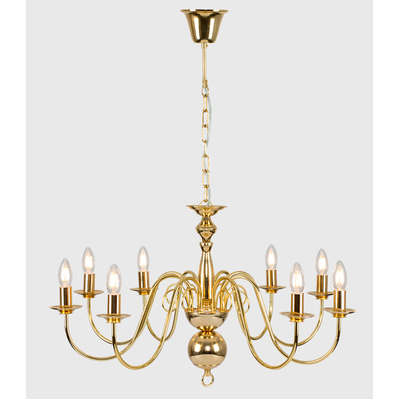 Marlow Home Co. Margarita 8 Light Candle Style Chandelier Marlow Home Co. Margarita 8 Light Candle Style Chandelier